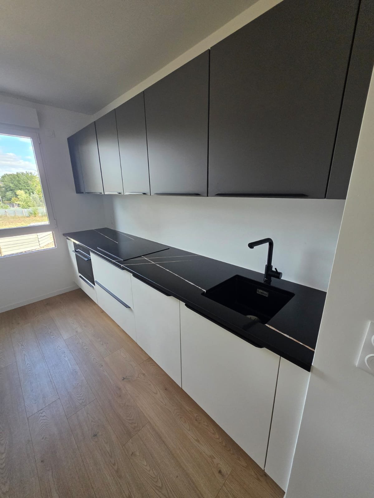 Cuisine en Quartz Unistone Sahara Noir